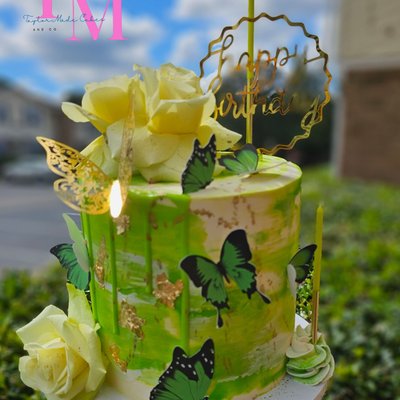 8in Tall Buttercream Cake