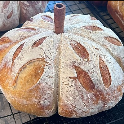Pumpkin Shaped Classic Sourdough 