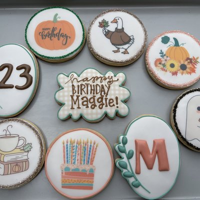 Custom Sugar Cookies (printed)