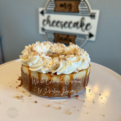White Chocolate Caramel & Praline Pecan