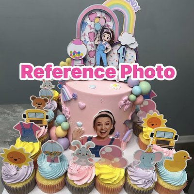 Large Celebration (16  Themed Cupcakes)