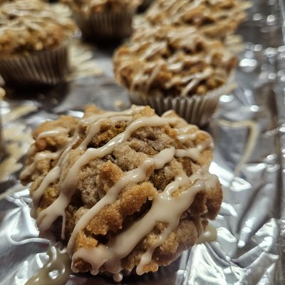 Pumpkin Crumb Muffins