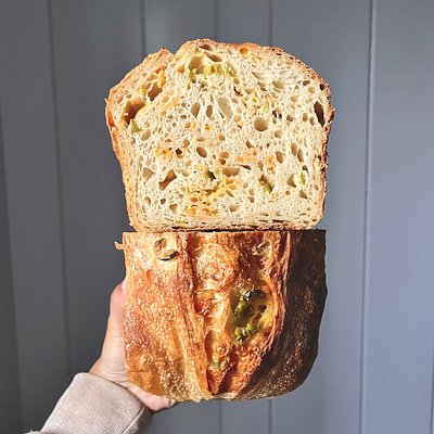 Cheddar Jalapeño Bread