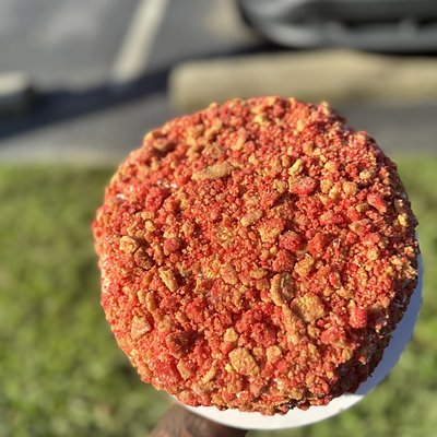 Strawberry Crunch Cake