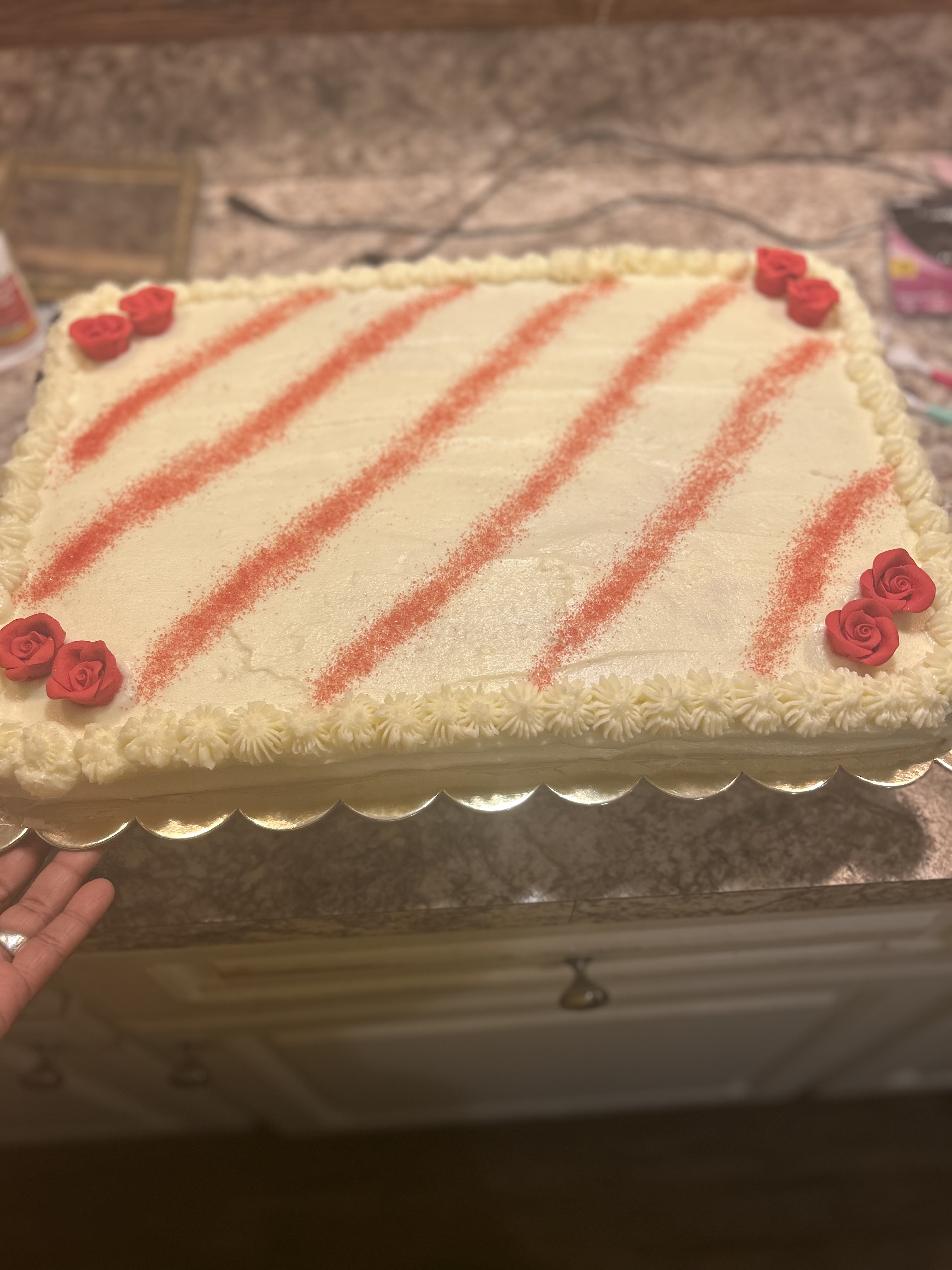 Custom Half Sheet Cake