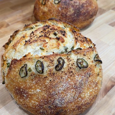 Jalapeño Cheddar Sourdough
