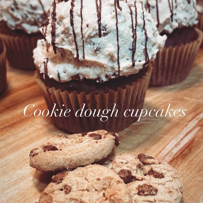 Cookie Dough Cupcakes Per Dozen 
