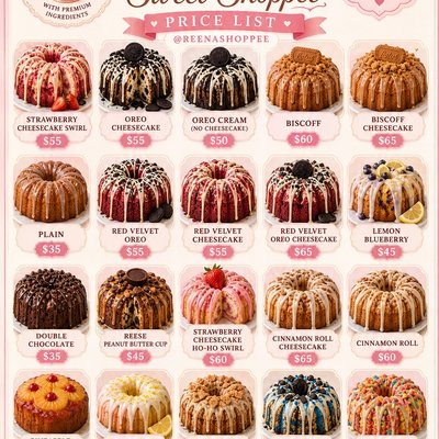 Bundt Pound cakes