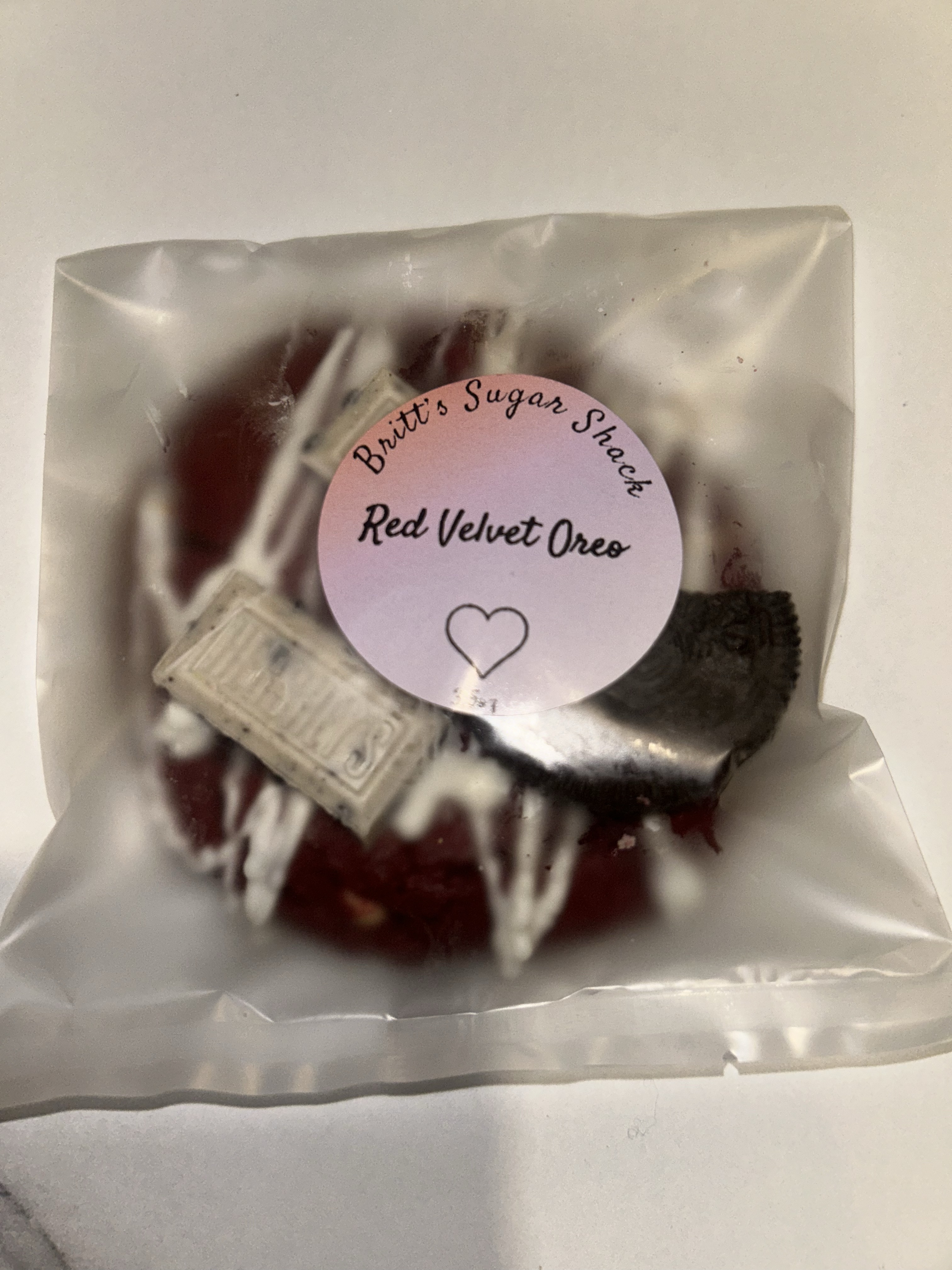 Red Velvet Oreo Cookie