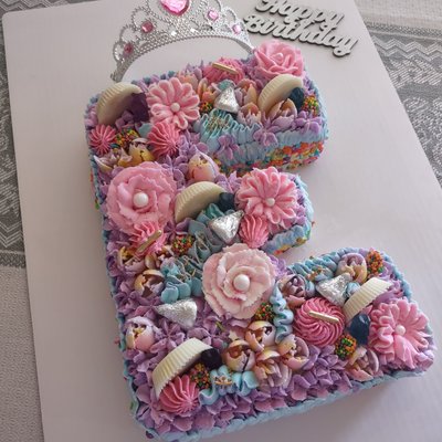 Large Letter Cake 