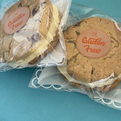 Gluten Free Chocolate Chip Cookie Sandwich 