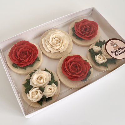 Floral Cookie Box (6 pcs)