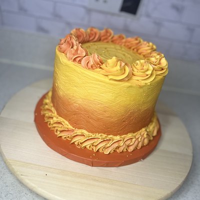  Sunny Orange Cake (plain) 