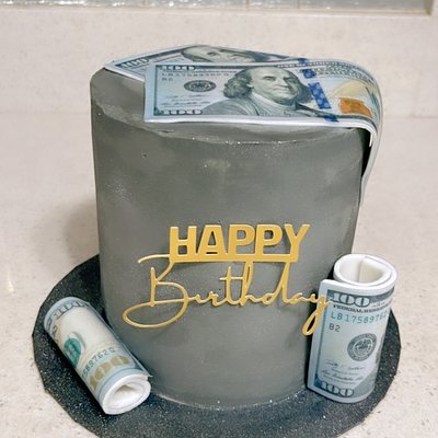 Money Cake 6 Inch Round 