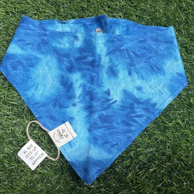 Extra Large Blue Tie-Dye