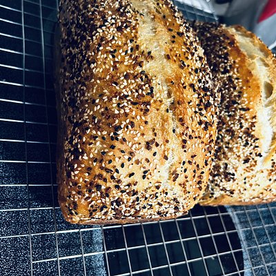 Everything Sourdough Loaf