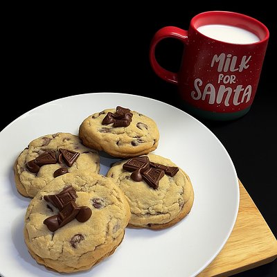 XLarge Chocolate Chip Cookies (12)