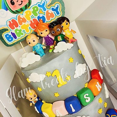 Custom 6”/8” Two Tier Cake