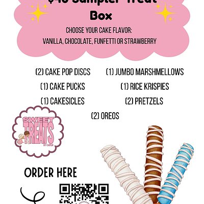 Sampler Treat box