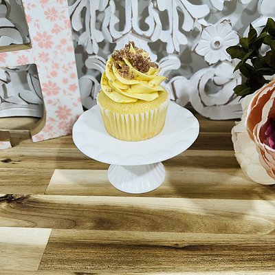 Peach Cobbler Cupcakes 