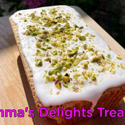 Lemon Pistachio Cake Loaf( Large Size)