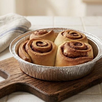 4 Ct Cinnamon Rolls With Side of Icing 
