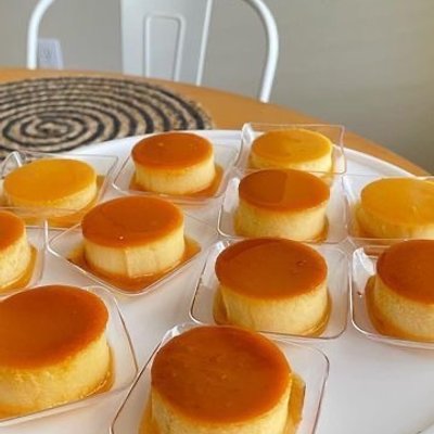1 Dozen mini flan/pudim