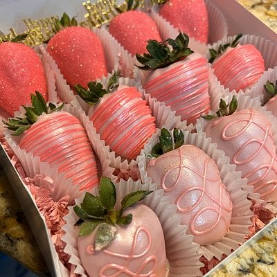 One Dozen Chocolate Covered Strawberries 