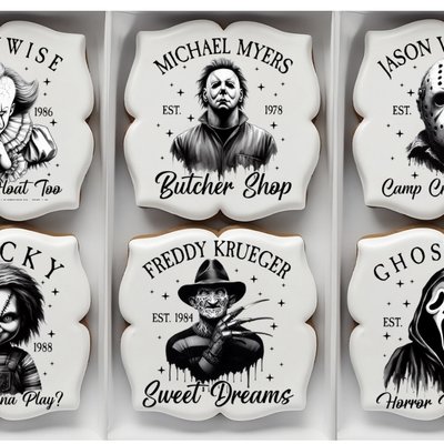 Halloween Villains Cookies 