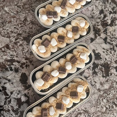S’mores Mini Loaf Cake 