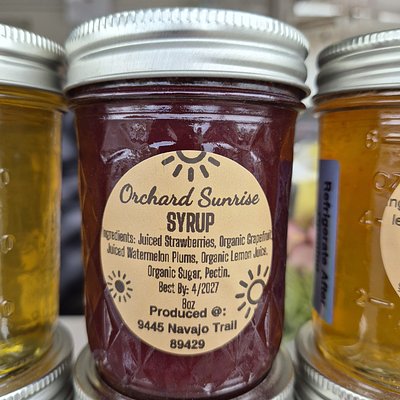 Orchard Sunrise Syrup