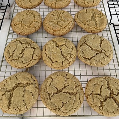 Organic Sourdough Peanut Butter Cookies 