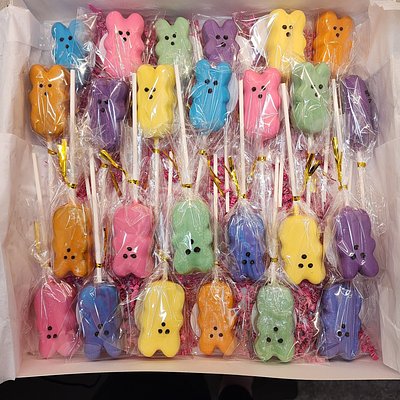 Peep Bunny Cake Pops