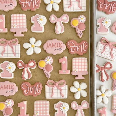 Mini Decorated Sugar Cookies