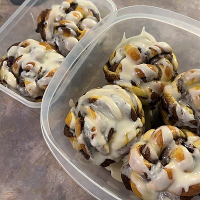 Espresso Cinnamon Roll