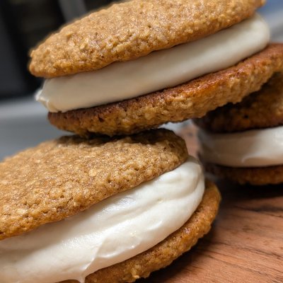 Sourdough Oatmeal Cream Pies - 3