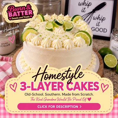 Homestyle 3 Layer cakes