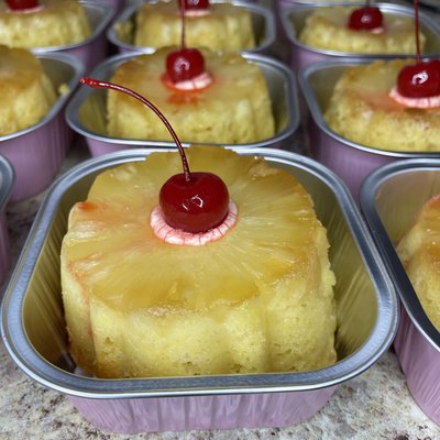 Mini Pineapple Upside Down Cake