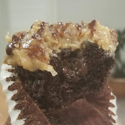 German Chocolate Cupcakes