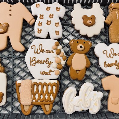 Decorated Sugar Kookoies 