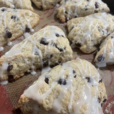 Chocolate Chip Scones