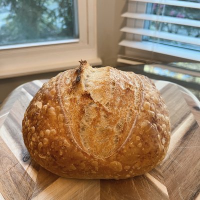 Jalapeño Cheddar Sourdough Loaf 