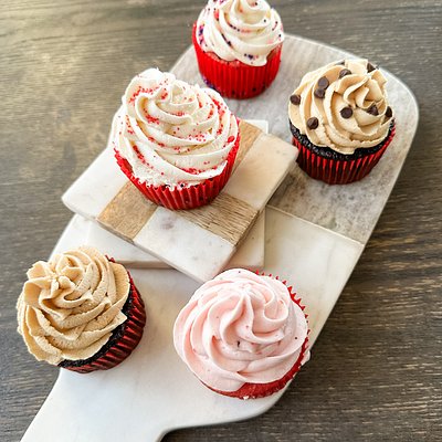 4 Count Cupcake Box