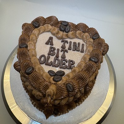 6” Custom Heart Cake