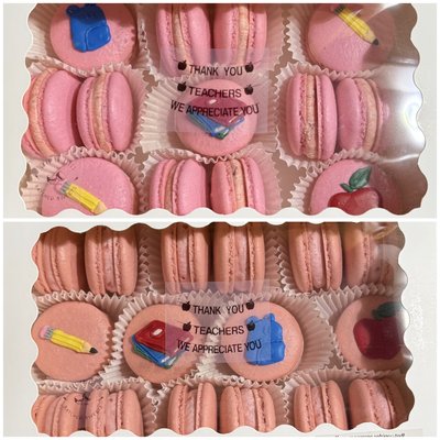 80 Custom Macarons