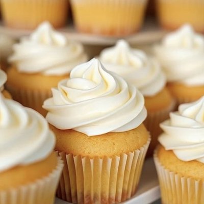 Yellow Cupcakes 