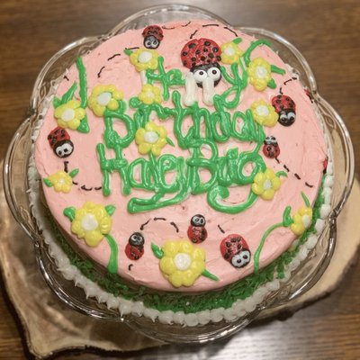 Aunt Sue’s Strawberry Cake