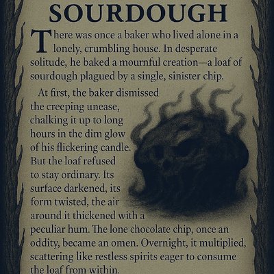 👻Haunted Chip Sourdough  🍫