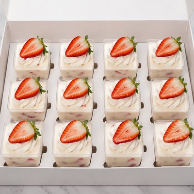 Fresas Con Crema 12 Set