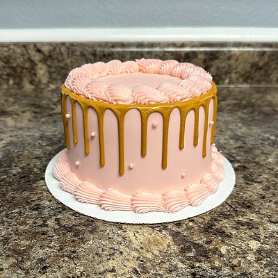 Smash Cake (6 Inch, 2 Layers)